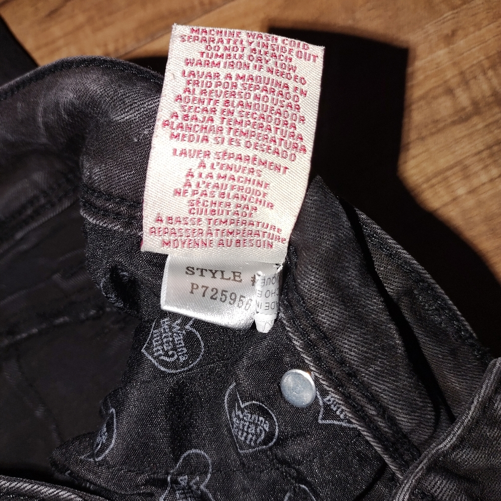 (5) YMI Black Distressed Jeans - Picture 5 of 6